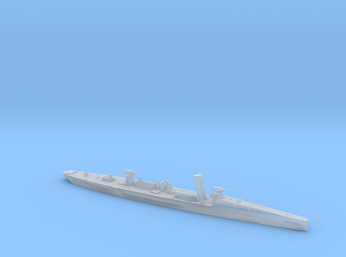 SMS Sperber 1/1200 (without mast) 3d printed