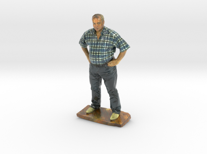 figurine 1 guy test 3d printed