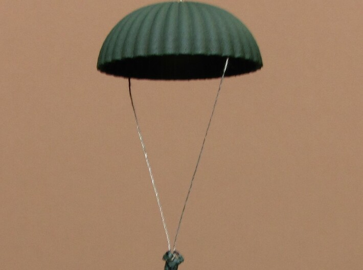 1/160 N scale army parachute para Fallschirm 3d printed 