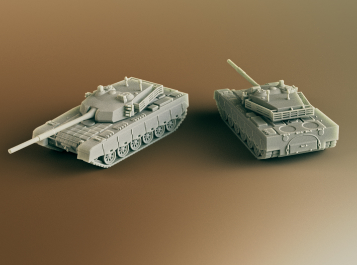 Type 90-II Chinese MBT Scale: 1:100 3d printed