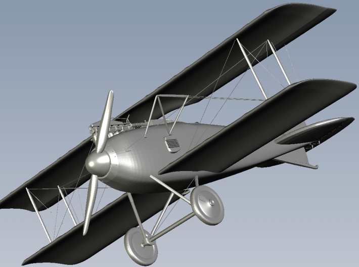 1/285 scale Albatros D.III WWI biplane x 1 3d printed