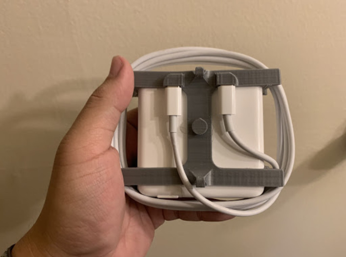 Macbook 85W Magsafe 2 Charger Reel 3d printed 