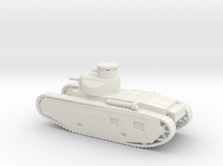 1/100 Scale M1921 Medium Tank 3d printed
