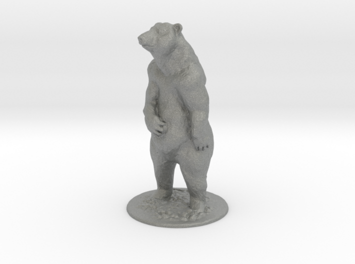 4 inch Grizzly Bear 3d printed This is a render not a picture