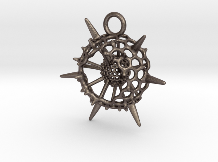 Spumellaria Ornament - Science Gift 3d printed