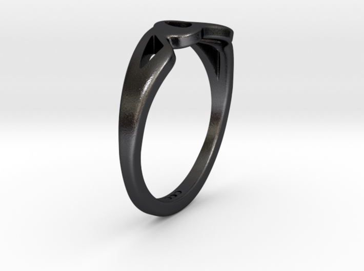 Crown Ring 3d printed