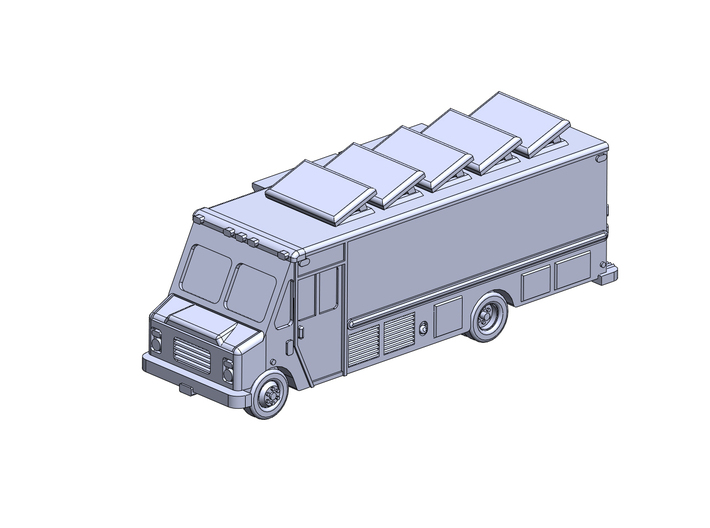  Catering Food 22' truck 3d printed 