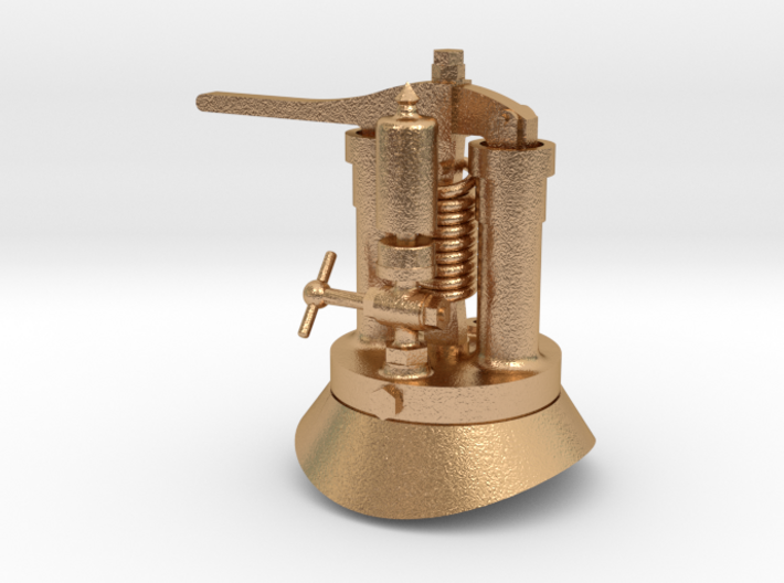 Quarry Hunslet Steam Turret for DOLBADARN (SM32) 3d printed