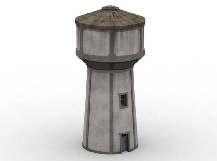 C-Nus02 - Water tower 3d printed 