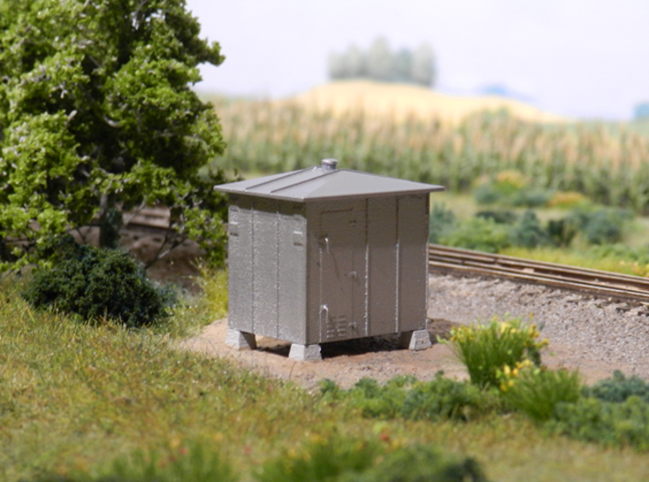 HO - Great Northern Railway - GRS CTC Bungalow 3d printed Painted and Finished - Smooth