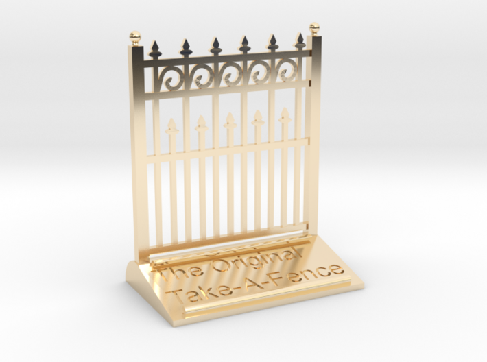 The Original Take-A-Fence: The Higher Than Thou 3d printed