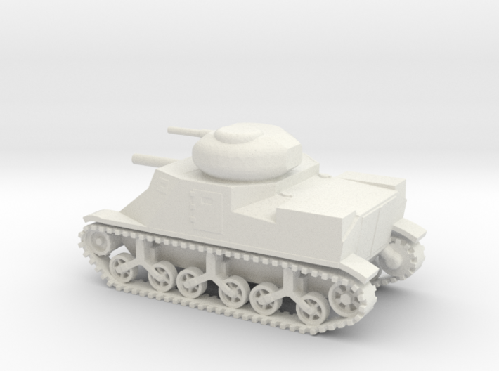 1/87 Scale M3 Grant Medium Tank 3d printed