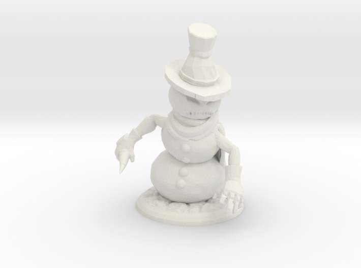 FROSTY THE EVIL SNOWMAN 3d printed