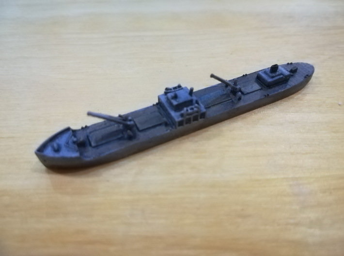 1/1200th scale Hungarian cargo ship Kassa 3d printed