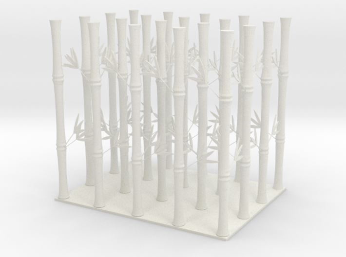Bamboo Umbrella Stand 3d printed