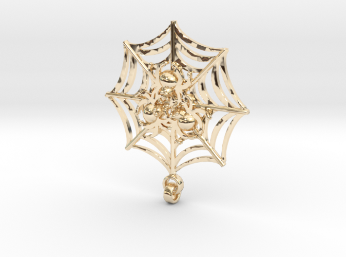 Spider_pendant[1] 3d printed