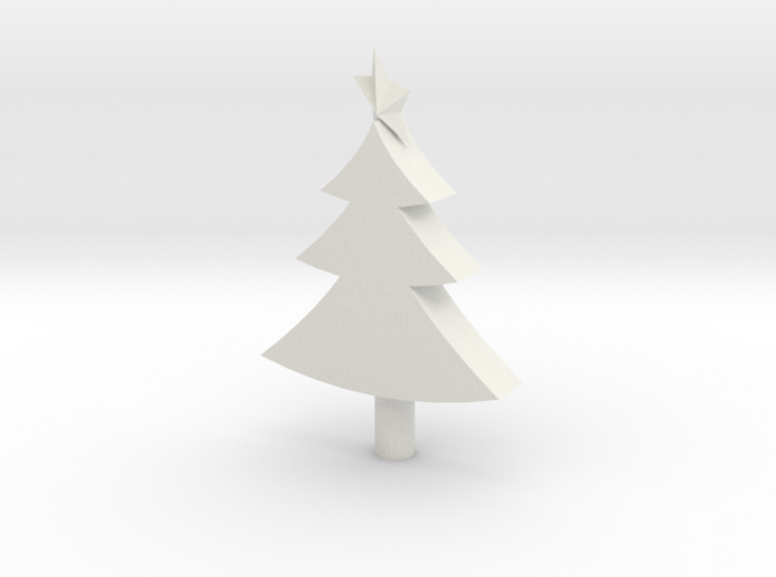 merry chrismas tree 3d printed