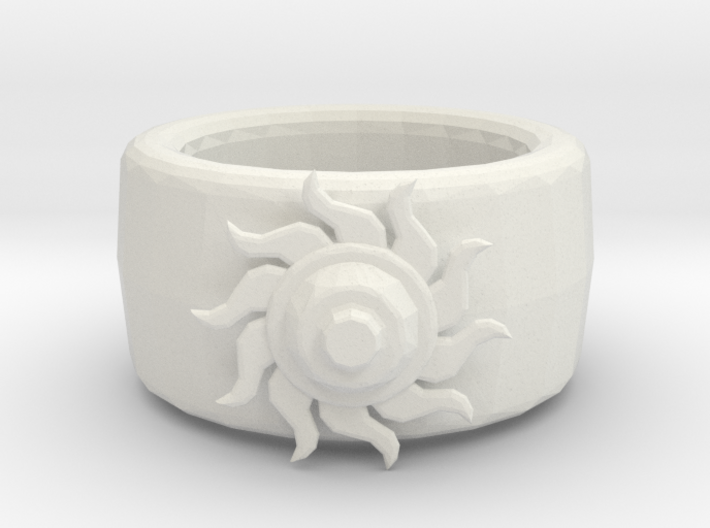 Sun ring 3d printed