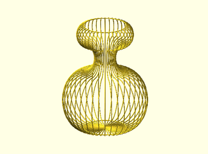 Vase Ornament 3d printed Digital Image