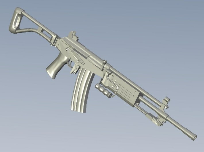 1/15 scale IMI Galil ARM rifles x 10 3d printed 