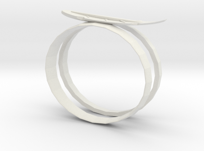 Feather Ring 3d printed