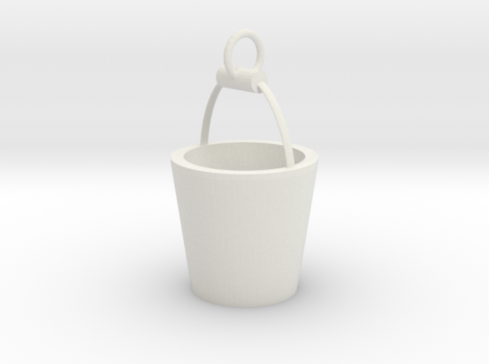 Tears bucket pendant 3d printed