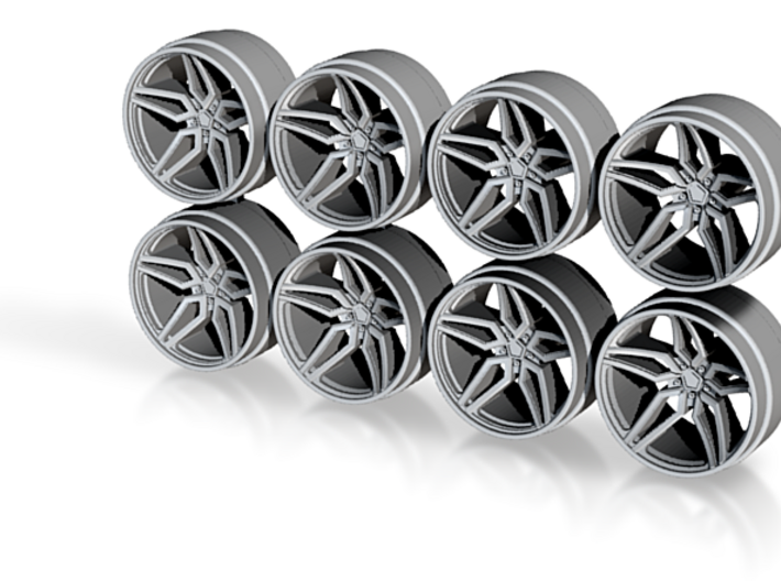 MX1 9-0 Hot Wheels Rims 3d printed