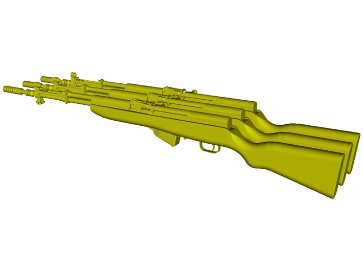 1/15 scale SKS Yugo M59/66 rifles x 3 3d printed