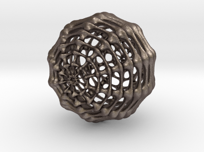 Skeletal Sphere 3d printed