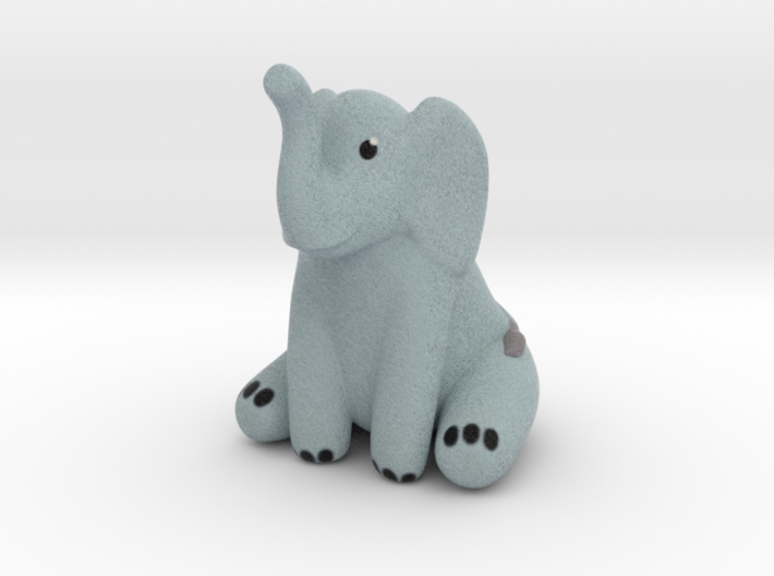 Elephant 3d printed