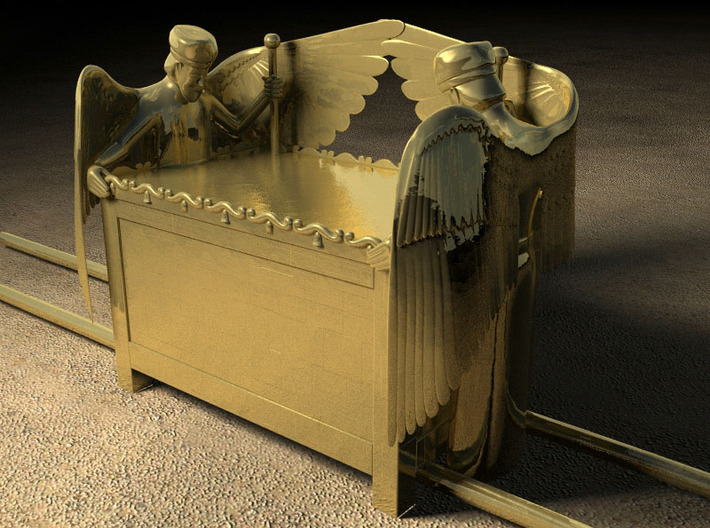 Ark of the Covenant Crown Molding Segment 3d printed 