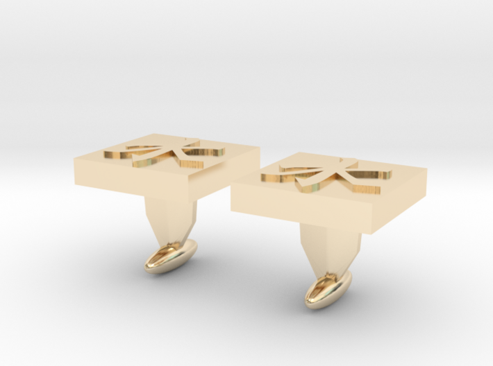 ​Confucianism Cuff Links 3d printed