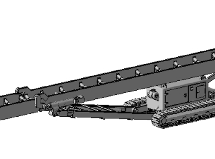 1/50th tracked folding conveyor belt 3d printed 