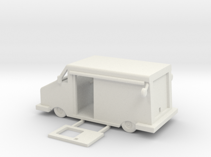 USPS Mail Delivery Truck 3d printed Part # MT-001