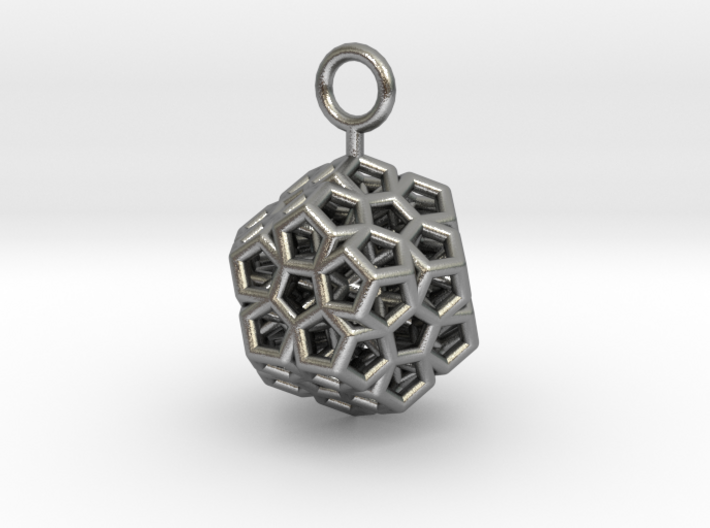 Level 2 Sierpinski Dodecahedron (small) 3d printed