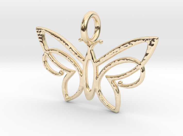 KAP crust winged Butterfly 3d printed