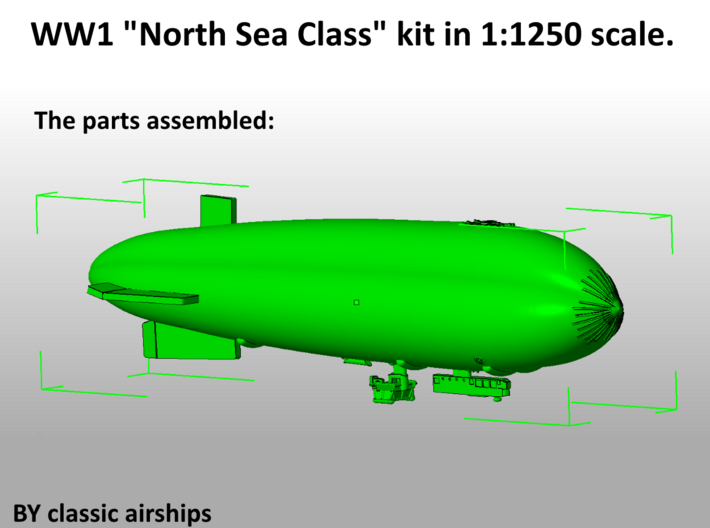 North Sea Class of WW1 3d printed Assembly Instructions p4 of 4