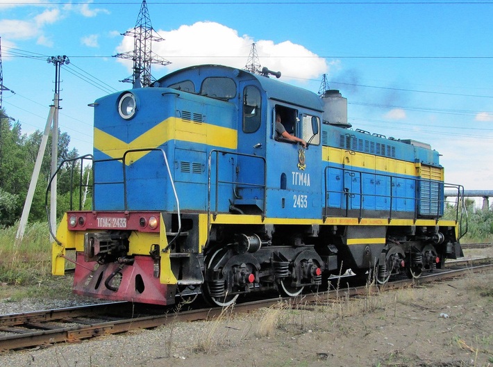 Soviet Locomotive TGM 4  ussr Soviet DISEL Тгм 3 Т 3d printed 