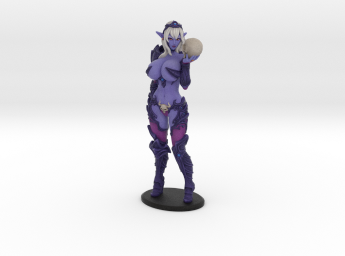 Dark Queen Syx BUSTY VARIANT - 200mm (approx 8 in 3d printed