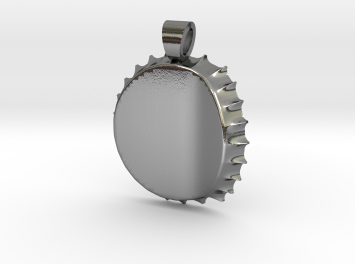 Recycled capsule [pendant] 3d printed