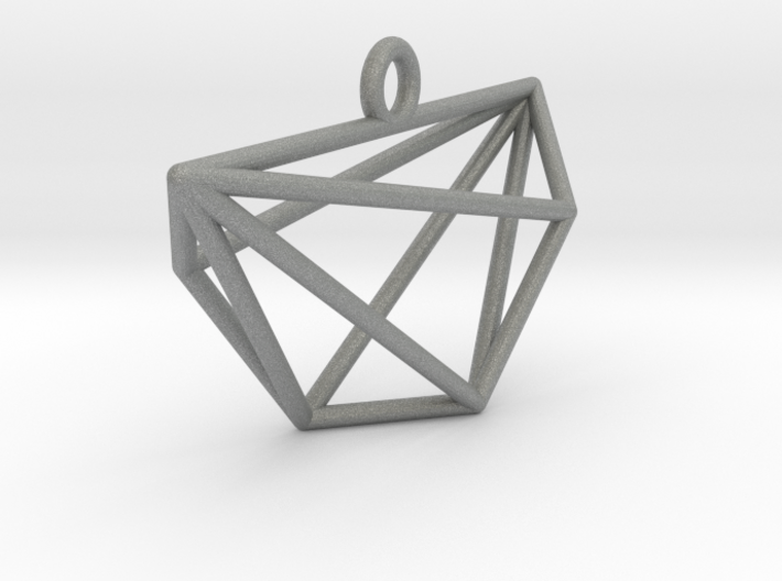 Minimalist Cyclic Polytope Pendant 3d printed