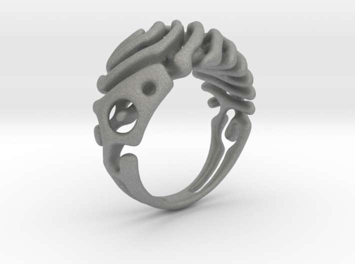 Ring &quot;Wave&quot; 3d printed