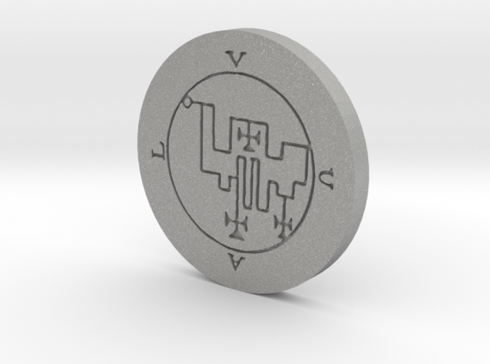 Uvall Coin 3d printed