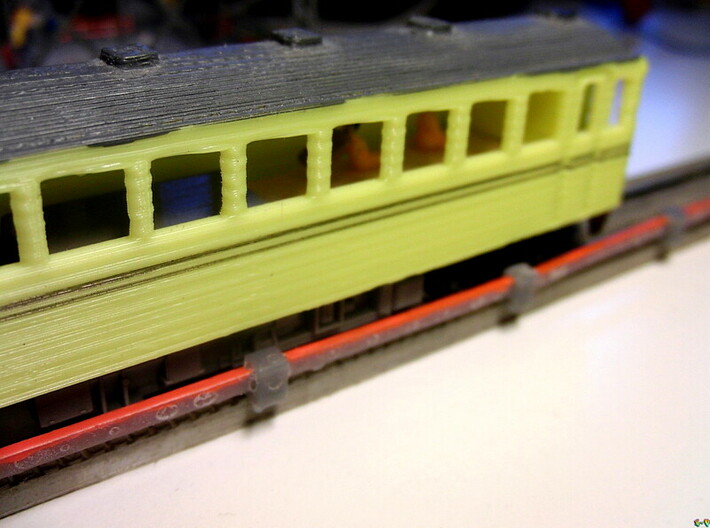 Stromschiene Conductor rail 1:160 Spur N Scale 3d printed Conductor rail