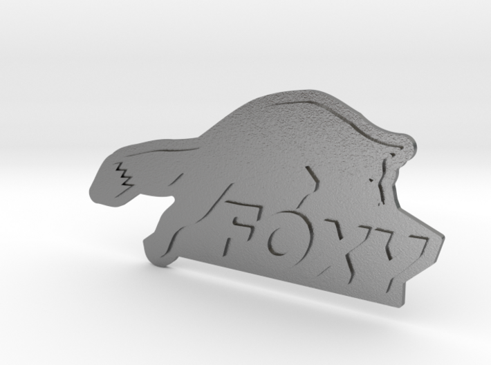 FOXY Badge 1.0 3d printed