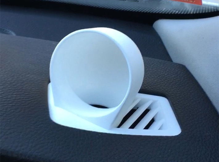 RHD E90/E91/E92/E92 Defrost Vent Gauge Pod (45mm) 3d printed LHD version image reversed for reference.