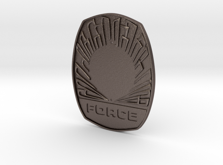 FORCE badge (Wallet) 3d printed