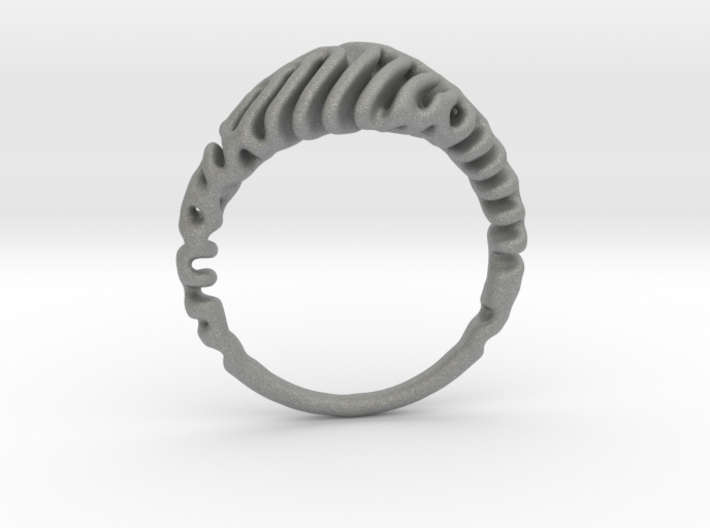 Ring Reaction Diffusion Size 54 3d printed