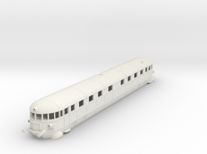 La Littorina Fiat - Fiat Railcar Wagon - HO - 1:87 3d printed