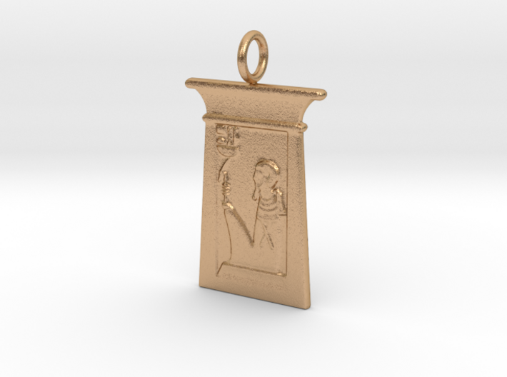Enshrined Ptah amulet 3d printed